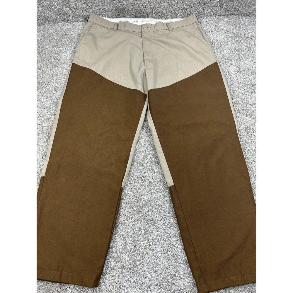 Rattlers Brand Mens Hunting Pants Tan Brown Brush Guard Field Trousers XL #0858